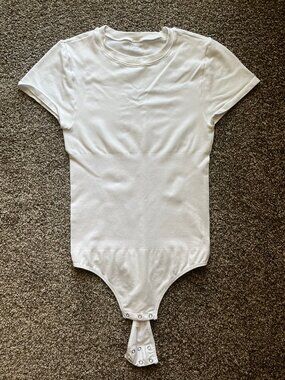 White Yummie Bodysuit S/M